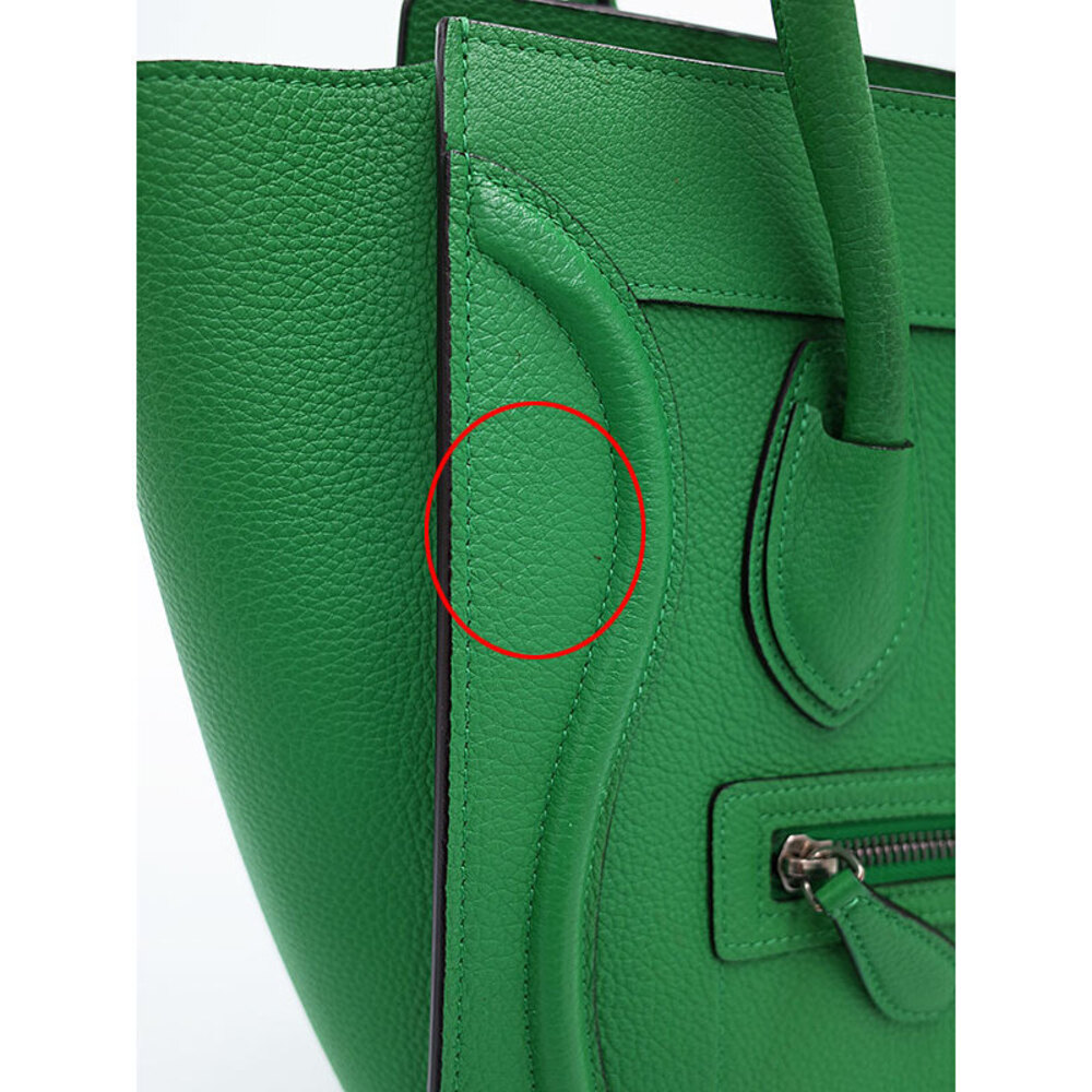 Celine Logo Shopper Tote Luggage Handbag - Picture 6 of 9